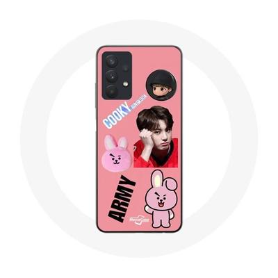 Coque - BTS - Samsung Galaxy A32 5G - Souple - Blanc - BT21 Cooky Jungkook