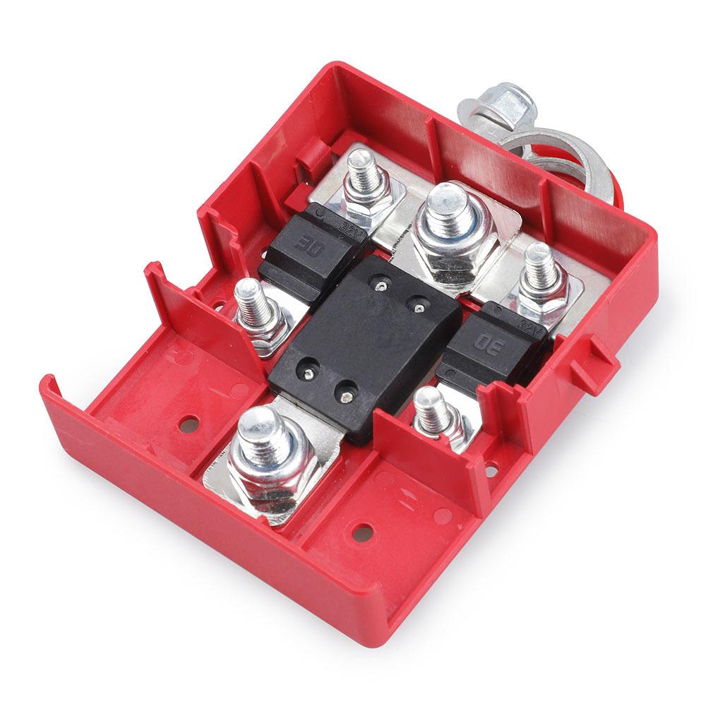 Car Quick Release Fused Battery Distribution Terminal Clamp Connectors 32V 400A For RENAULT Master 2003 - 2010 megane 2
