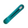 Cat Strip Spoon Push Button Portable Slot Ergonomic Cat Feeder Squeeze Spoon for Pet Blue