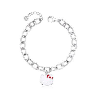 Ювелирное изделие Signature Серебряный Эмалевый Цепочный Браслет Hlsbr332W