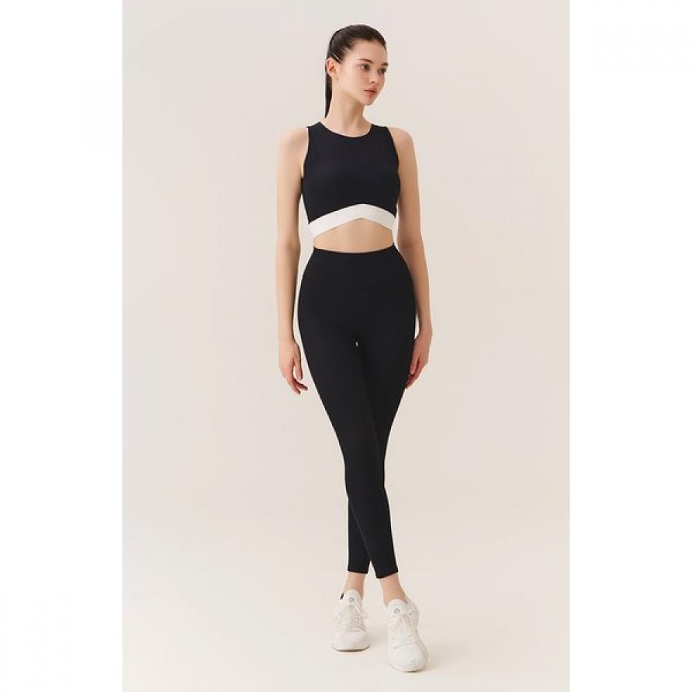 Huit Ticha Rib Slim Line Back Pocket 3 4 Leggings Htwle5k03t