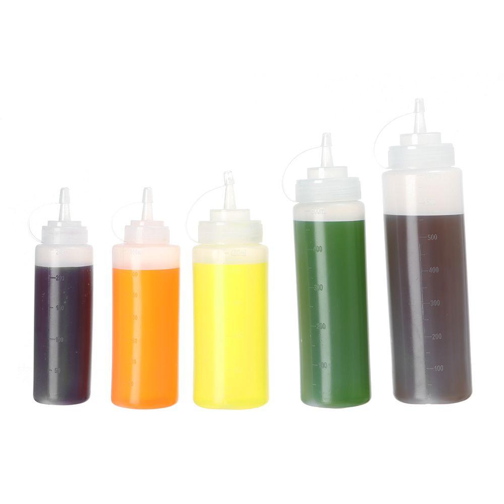 Tools Reusable Container Condiment Squeeze Bottles Squeeze Sauce Bottle Condiment Dispenser