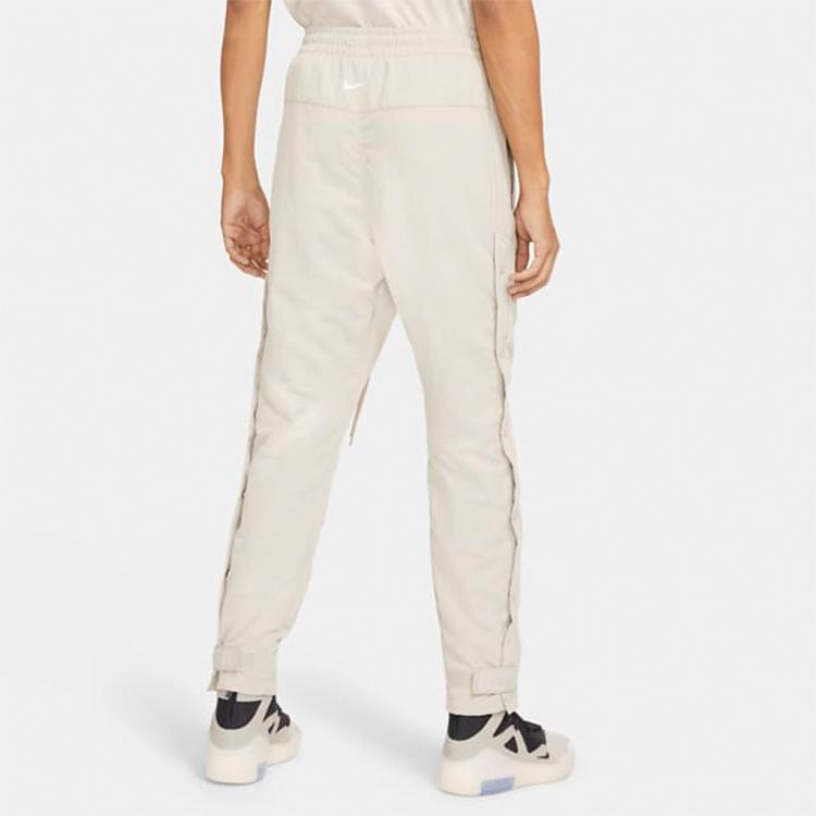 Nike X Fear of God Нейлоновые утепленные брюки Мужские плавки кремового цвета CU4684-271