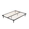 JULIE - Solid and Comfortable Bed Base Frame with Slatted Feet 120x190 X 29 Cm In Metal - Quick and Easy Assembly