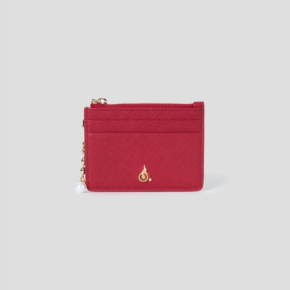Кошелек для карт на молнии Beanpole Accessory Lucy - Красный
