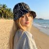 Retro Women's Bucket Hat Casual Versatile British Hat Fashion Sun Hat  For Lady Girl