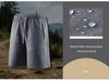 Мужские быстросохнущие спортивные шорты из ледяного шелка - Летние повседневные капри для фитнеса, бега и пляжа