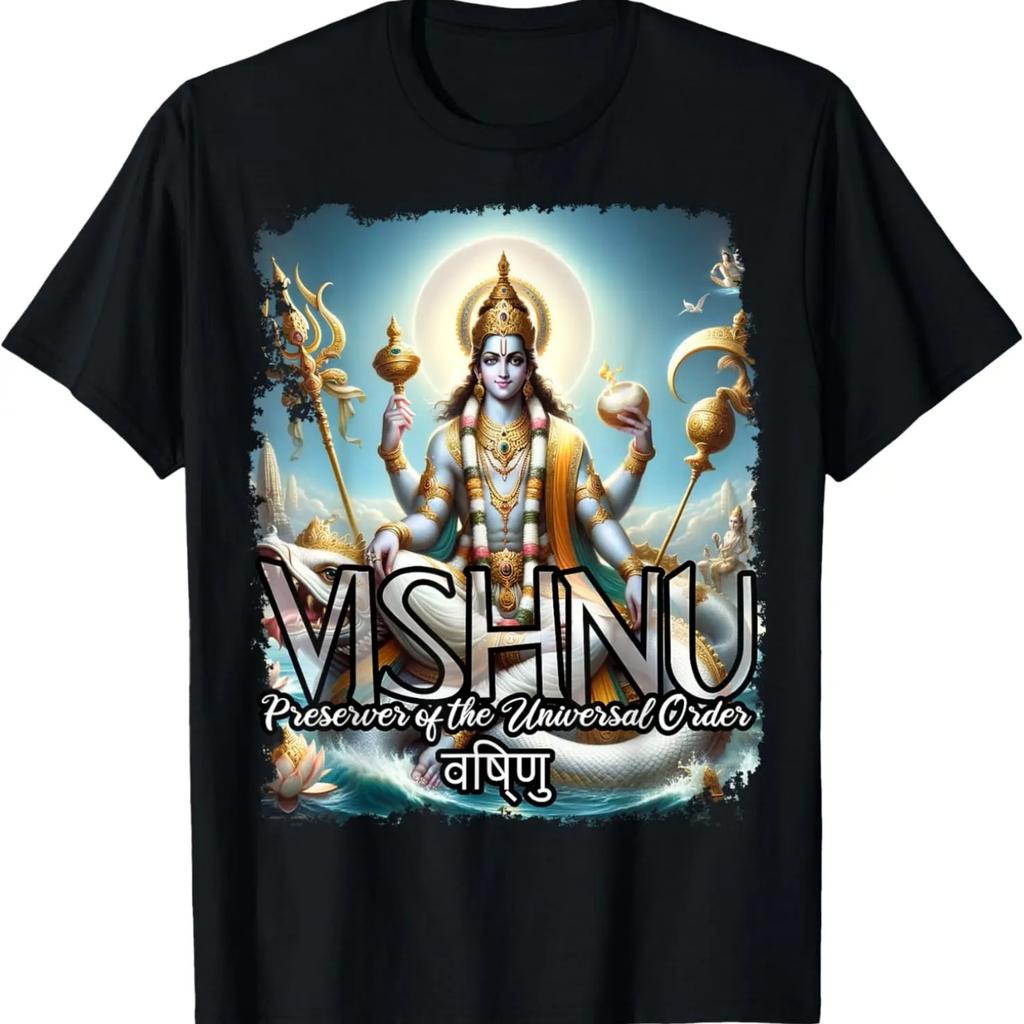 Vishnu God Hindu Mythology T-Shirt