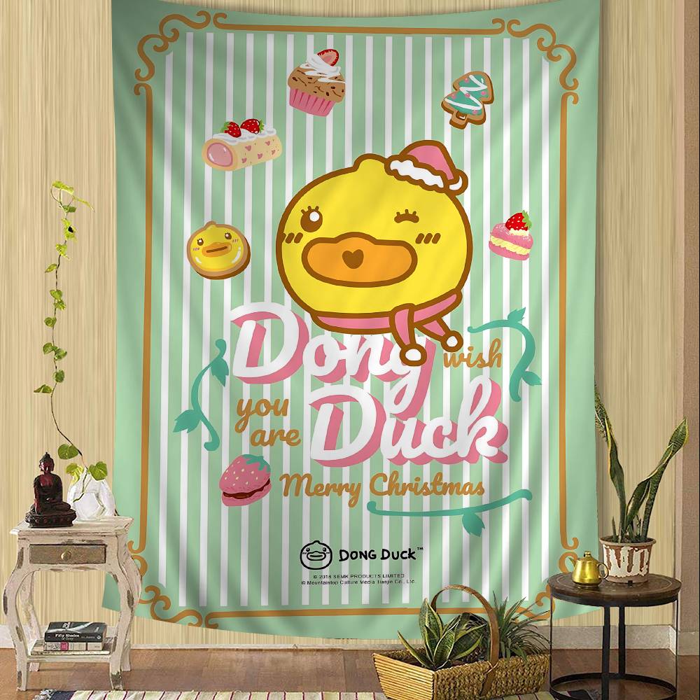 Известная группа B-B.Duck мультфильм Подвесной Бохо Гобелен Бохо Настенные Гобелены Мандала Дешевый Хиппи Настенный Декор