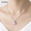 Женское ожерелье Lindon, кулон из медного сплава, циркон, модный подарок