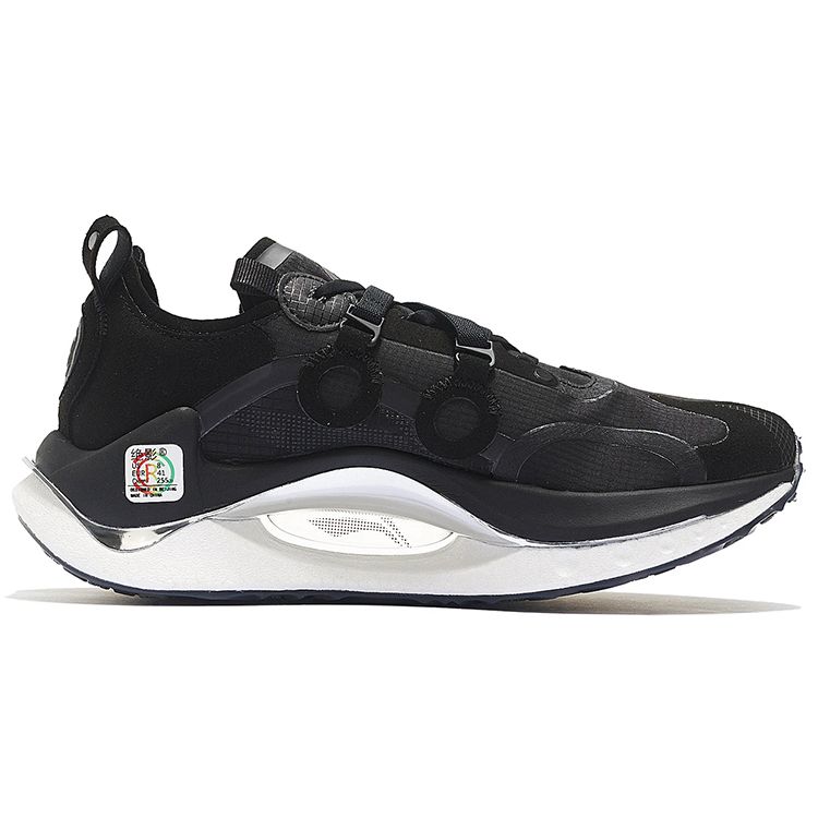 Li Ning Absolute Shadow CRC легкие модные кроссовки Rebound с низким верхом, повседневные, мужские кроссовки, черные AZGS083-4
