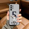 Футбольный Jude B-Bellingham 5 Мягкий силиконовый чехол для Samsung S25, S24, S21, S22, S23, S30, Ultra, S20, Plus, FE, Lite - Черный