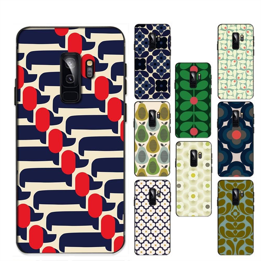 Multi Stem Orla Kiely Phone Case For Samsung S 24 Fe 25 Ultra Plus 20 Lite 21 30 22 23 24 22 Ultra 5G Fundas