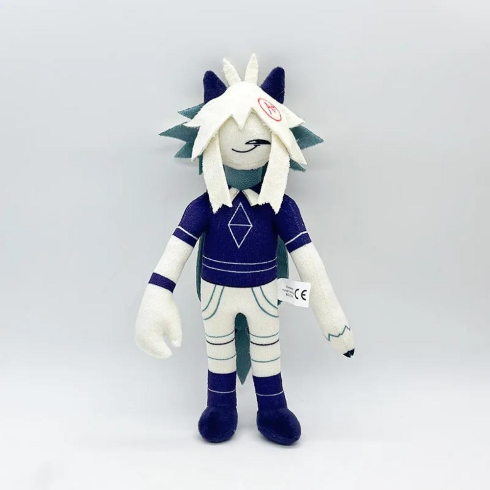 Новые фундаментальные бумажные образовательные изображения из мультфильмов и аниме, фиолетовая плюшевая кукла, высококачественная плюшевая игрушка, сюрприз, подарок