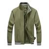 Мужская куртка осень и зима повседневная спортивная куртка с воротником-стойкой модная универсальная мужская куртка на молнии