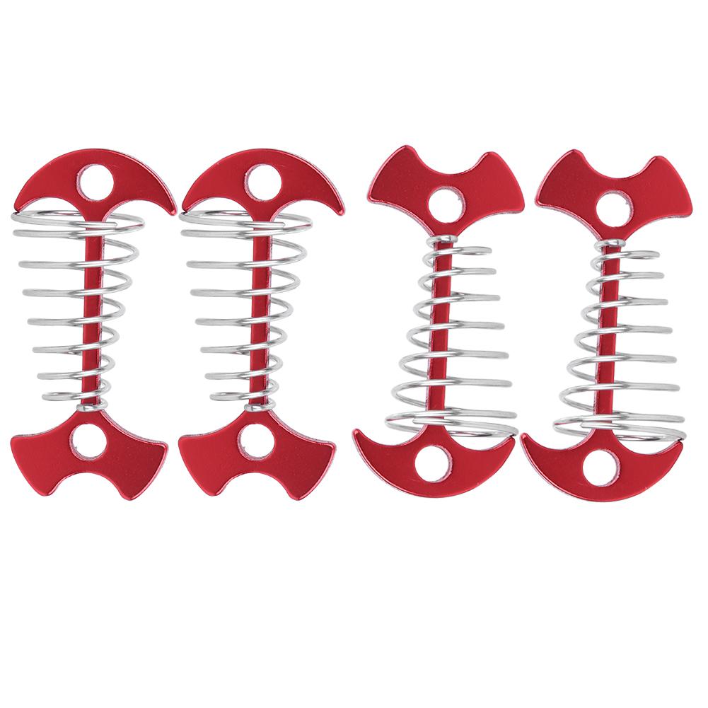 4 шт. Грунтовый анкер Наружный Многофункциональный Аксессуар для палатки Кемпинг Пеший туризм Пряжка для веревки