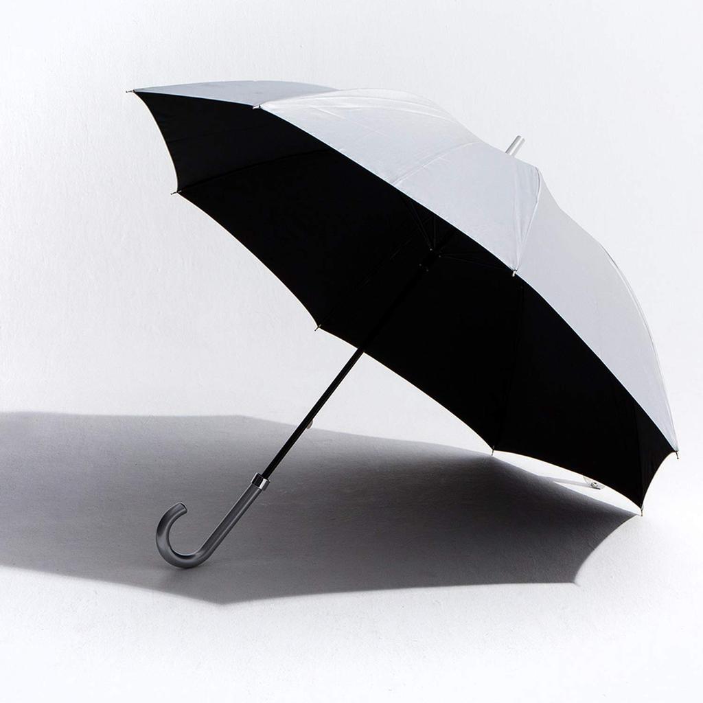 Long Completely Completely Heat UV Protection Rate [Waterfront] Umbrella, Parasol, Large, Blackout, Shielding, 99.9% BKUV160SH-SL