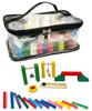Various Dominoes DX Domino Toppling Wooden Dominoes S Size 120 Pieces Gimmick Parts Accessory Set Single Refill Pack Toy Educational Toy Colorful