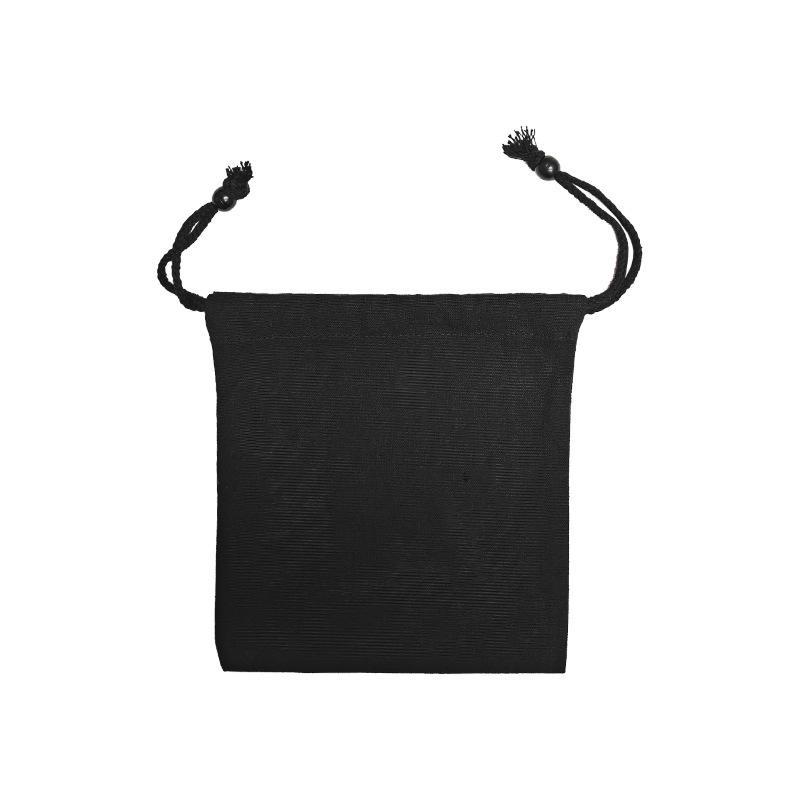 Custom Logo Cotton Drawstring Jewelry Pouch