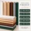 Holland Velvet Fabric 110cm Wide Soft Upholstery Sofa Curtain Tablecloth Wedding Backdrop Cushion DIY Cloth Material Solid Color
