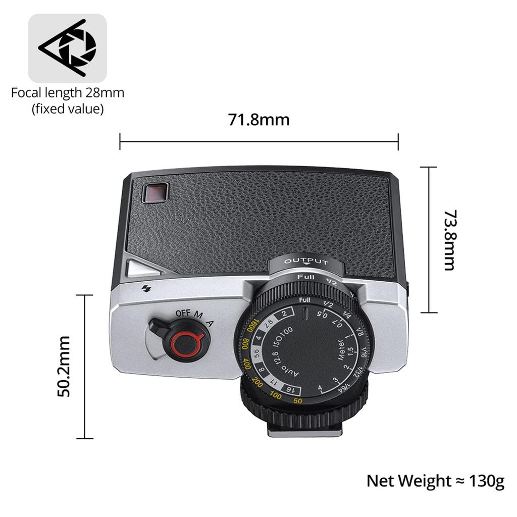 Авторизованный Godox Lux Junior Ретро Винтажная Мини Компактная Вспышка для DSLR Совместимая с Автоматической Портативной Speedlight для Путешествий [Официальный дилер Godox]
