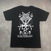 Черная футболка унисекс Dark Funeral Concert Tour Все размеры от S до 5XL AL614 Футболка унисекс