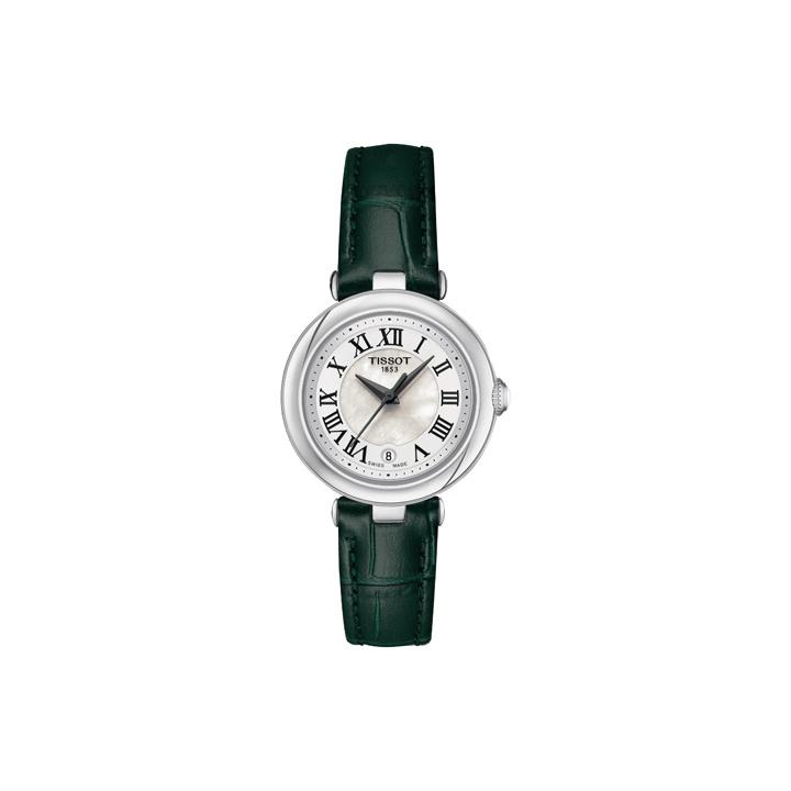 Tissot Коллекция Little Beauty Кварцевый механизм Водонепроницаемость 50 метров Женские часы Часы 26 мм Белый циферблат T126.010.16.113.02
