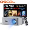 Oscal PV800-Pro 1920*1080P Ultra-Quiet 700 Lumens ANSI 50000-Hour Smart Projector with Auto Setup & Immersive 4K-Ready Visuals
