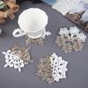 Snowflake Resin Mold Silicone Casting  Craft Christmas Mold Decoration Necklace Earring Pendant Keychain Resin Mold