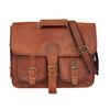 Мужская сумка-мессенджер из натуральной винтажной кожи через плечо для ноутбука, портфель «все в одном»