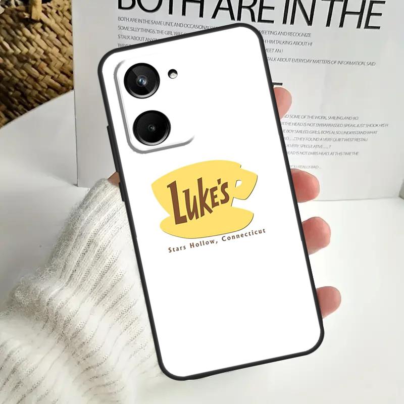 Чехол с цитатами из сериала «Девочки Гилмор» для Realme C55 C53 C51 C35 C33 C30 C67 C21Y C25s C15 9 10 12 11 Pro Plus GT Neo5