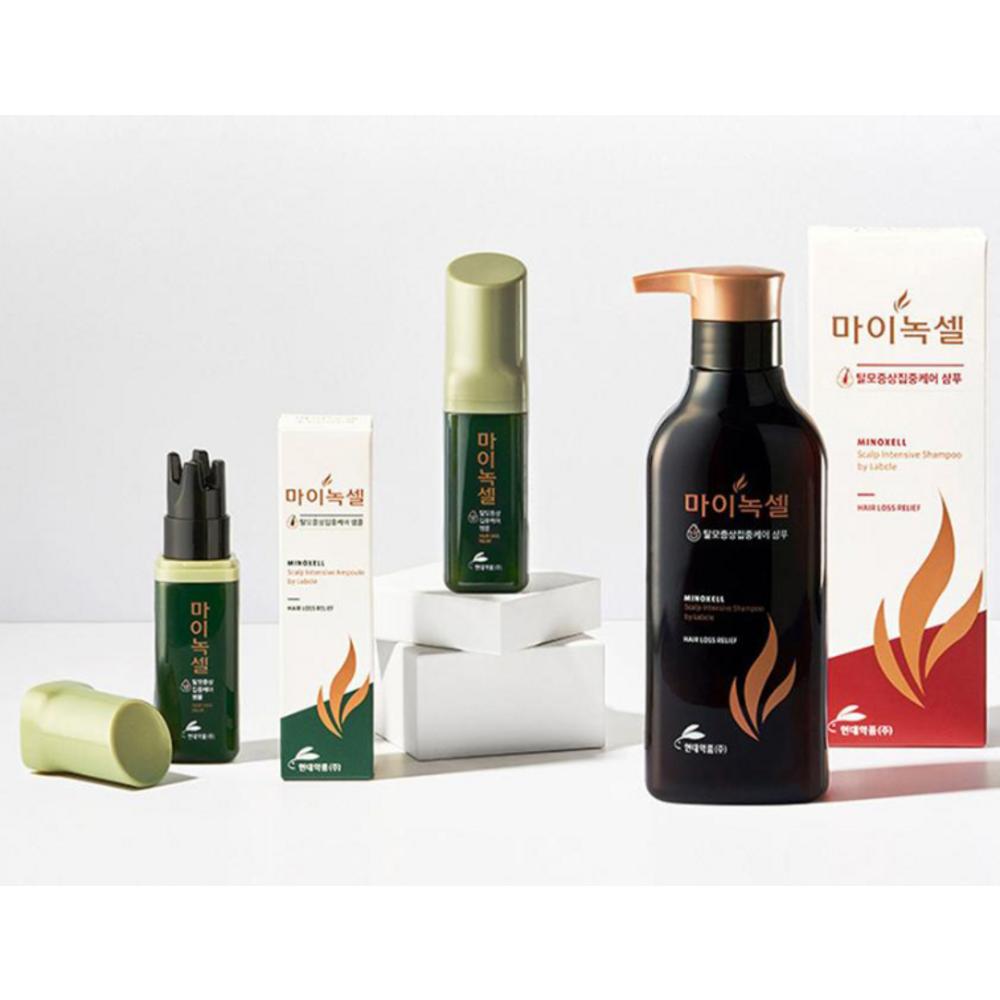 Шампунь Minoxel Scalp Intensive от Wrapcle Forest Fragrance, 400 мл, 2 шт.