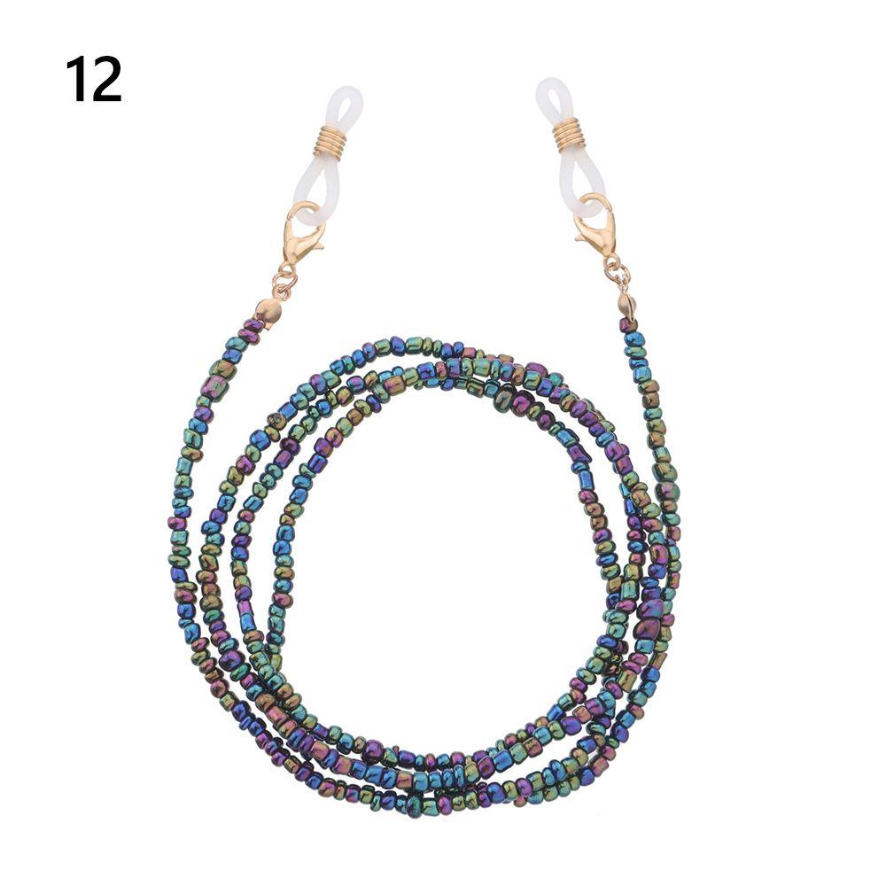 Beads Neck Lanyard for Women Glasses Chains Glasses Holder Strap Mask Chains Beaded Mask Lanyard