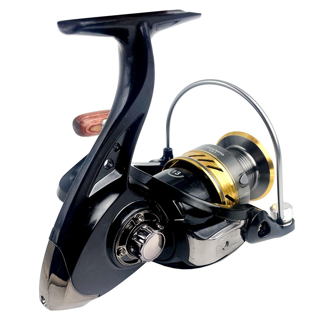 Рыболовные катушки серии DH2000-DH7000 5.2:1 прочная металлическая шестерня с плавной намоткой 17-22 фунта, спиннинговая рыболовная катушка для всех водоемов