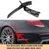 Rear Bumper Fender Flare Extension For Mercedes Benz W213 E200 E250 E300 E400 E53 E63 E43 AMG Sedan 2016-2022