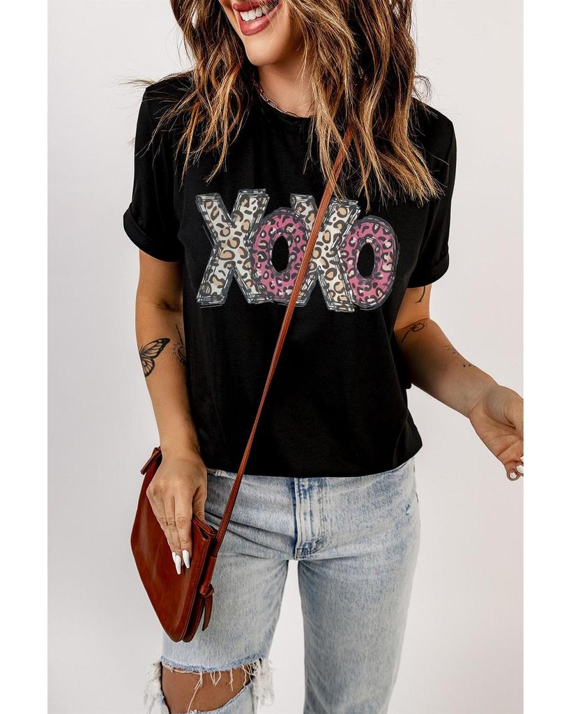 Azura Exchange Футболка с леопардовым принтом