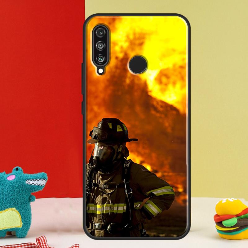 Герой пожаротушения Для Huawei Nova 9 10 SE 12i 12s 11i 5T Y91 Y90 Y60 Y70 Y72 Y61 P60 Pro P20 P30 P40 Lite Чехол