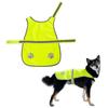 Reflective Dog Safety Vest Breathable Adjustable Puppy Visibility Jacket Yellow Bright Orange Pet Fluorescent Clothes Running