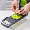 Vegetable Cutter 15-in-1 Evenly Cut with Storage Box Shredding Slicing Grating Dicing Multi-purpose Kitchen Vegetable Cutter Kitchen Supplies