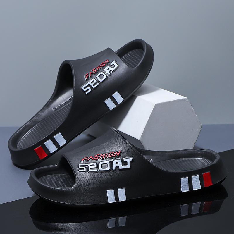 EVA Slippers Men's 2025 New Indoor Home and Outdoor Thick Bottom Massage Comfortable Couple Cool Slippers Women