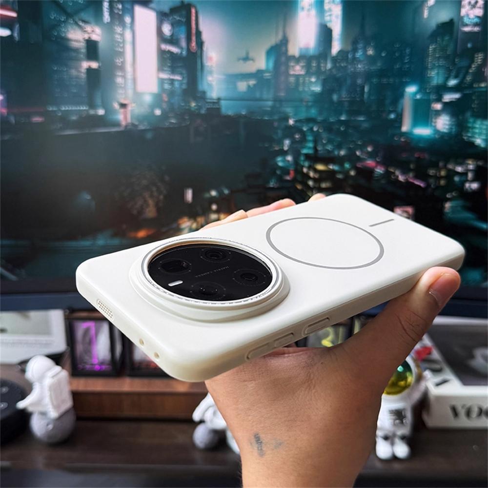 Ультратонкий простой матовый твердый чехол из ПК однотонного цвета для Honor Magic 7 6 5 Pro Lite X6C X8C X9B Магнитная беспроводная зарядка Тонкая накладка