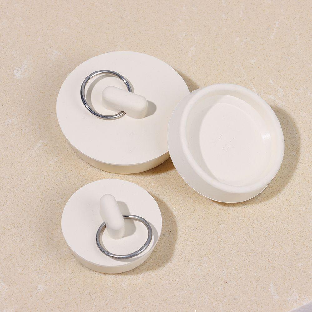 Rubber Leakage-proof Washroom Kitchen Round Bathtub Stopper Water Sink Plug Sewer Drain Cover