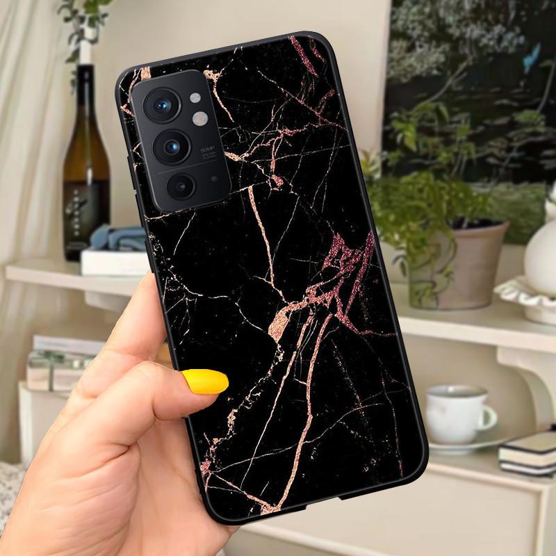 For OnePlus 9RT 5G Case Shockproof Silicone Soft TPU Funda Cases For OnePlus 9RT 9R T 5G Cover Marble Coque OnePlus9RT 6.62inch