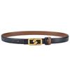 Belt Women'S Real Cowhide Women'S Smooth Buckle Belt Women'S Decorative Suit Belt Waist