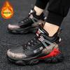 Men's Shoes Autumn and Winter New Velvet Thickened Warm Cotton Shoes Outdoor High-top Fashion Leisure Sports Platform Dad Shoes