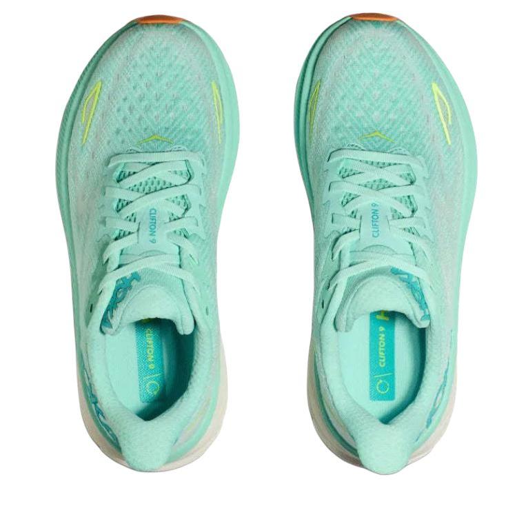 HOKA One One Clifton 9 Seafoam Aqua Breeze Женские 1127896-SMQ