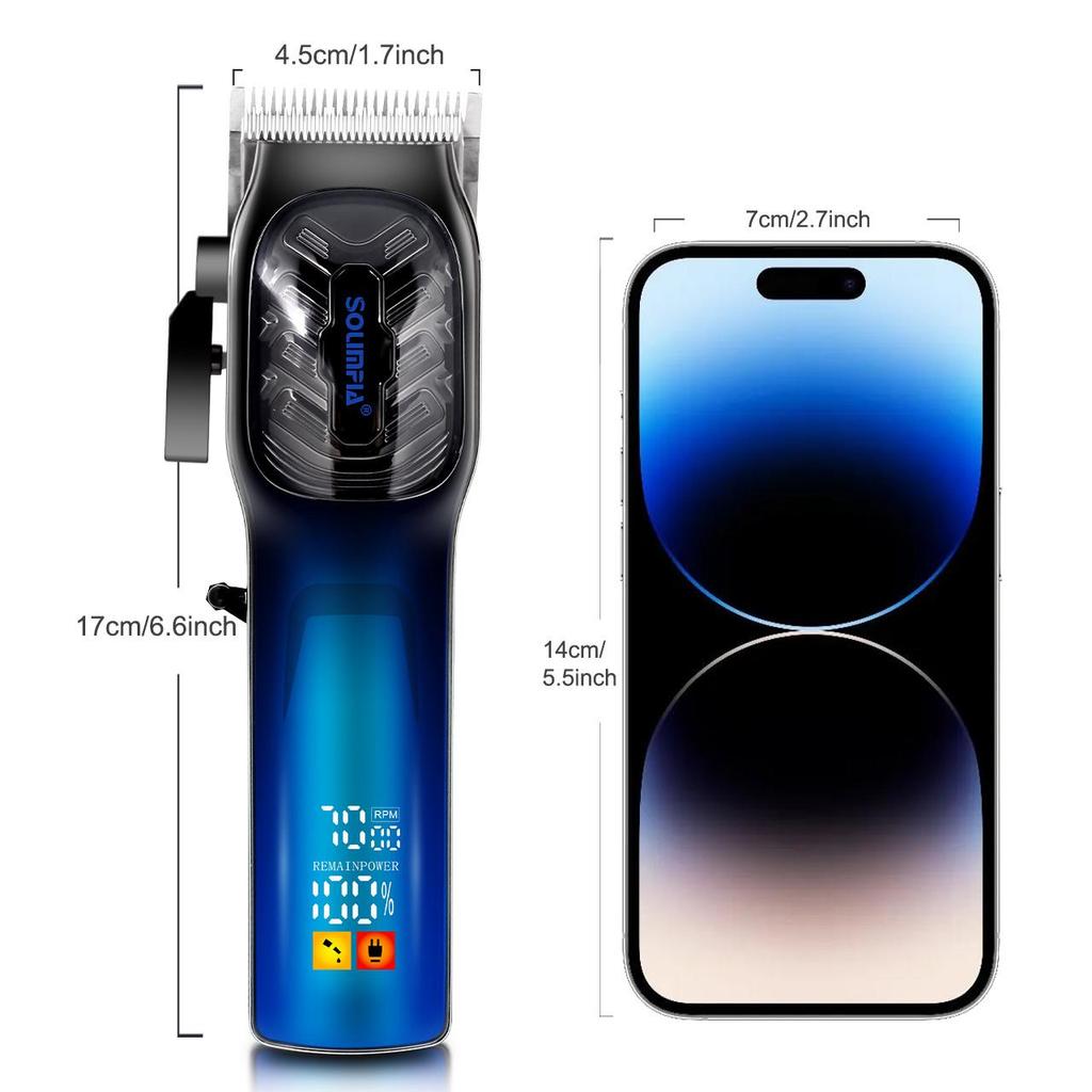 Машинки для стрижки волос для мужчин Профессиональные беспроводные парикмахерские машинки для стрижки волос Уход за волосами Аккумуляторный триммер для бороды