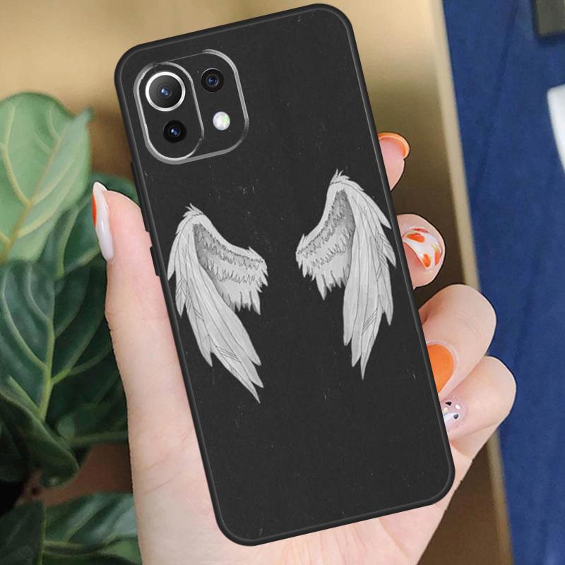 Фантазийный Чехол Ангел Девушка Крылья для Xiaomi POCO X3 X5 F5 Pro C65 X4 F3 F4 M5s Mi 11T 12T 13T 12 Lite 14 13 Pro