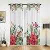 Рождественские оконные шторы, декор для дома, спальни, кухни, гостиной, рождественские украшения, рождественские подарки, Navidad Natal, Новый год 2023