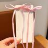 Korean Colorful Hair Bow Barrettes Trendy Ribbon Hair Clips Bowknot Hairpins Side Clips Headband for Girl Women Hair Accessories
